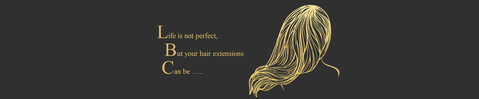 Extensões de cabelo com fita