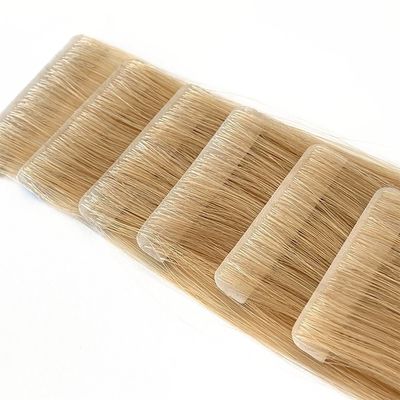 20 polegadas de fita invisível duplo desenhado em extensões de cabelo com estilo reto