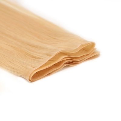 Brazil Virgem Remy Cabelo Humano PU Tecido de Pele Fina Tecido Duplo Rosto Extensão