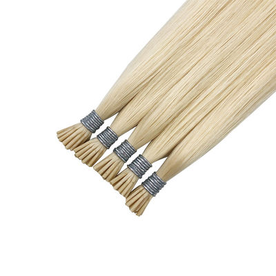 Estilo reto duplo desenhado com ponta I Extensões de cabelo humano remy com ceratina pré-ligada