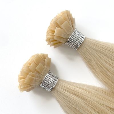 50cm * 8cm * 3cm Extensões de cabelo humano com embalagem