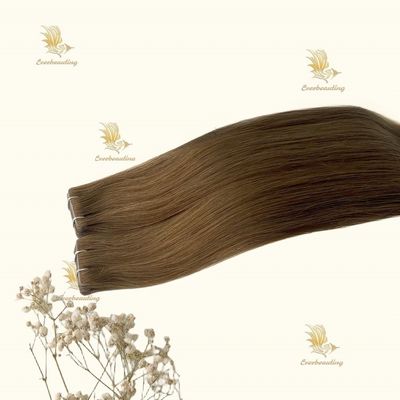 Faixa de extensão de tecelagem cutícula virgem alinhada Remy cabelo humano sem derramamento Faixa-240320