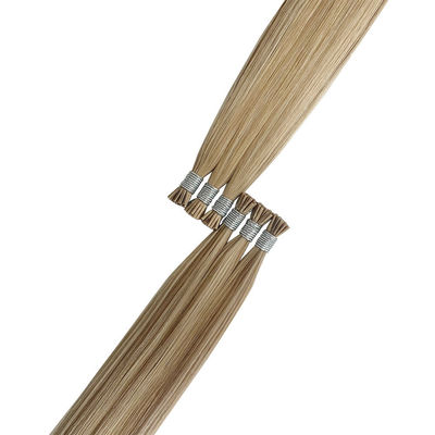 Pedido personalizado Proporção dupla de estética de cabelo Balayage I-Tip Extensões de cabelo