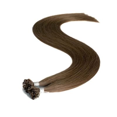 50cm*8cm*3cm Tamanho do pacote Virgem Brilhante Natural U-Tip Keratina Extensão de Cabelo para Artes