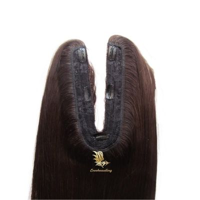 Cabelo Humano U Parte Topper U Forma Topper Função Adicionar comprimento e volume do cabelo Moeda dos EUA