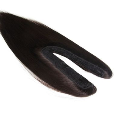Cabelo Humano U Parte Topper U Forma Topper Função Adicionar comprimento e volume do cabelo Moeda dos EUA