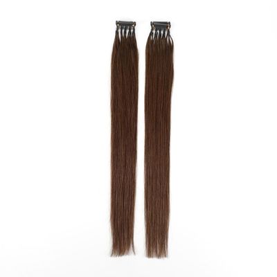 6D cutícula do cabelo russo alinhada 6D2 extensões de cabelo 25g/saco pré-ligado I-tip estilo