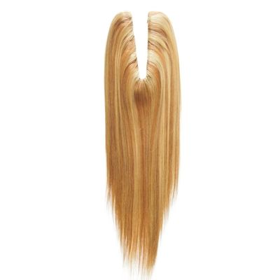 Capa de cabelo humano europeu com cabelos tingíveis e opção de pagamento inicial