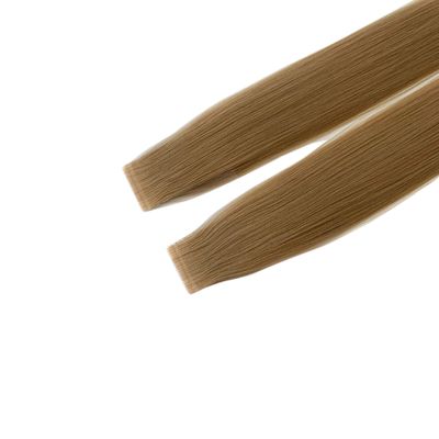 Aceita-se pedido personalizado para extensões de cabelo de fita pré-ligada em cor loira