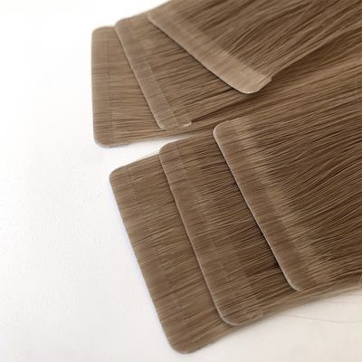 Personalização Salão Dupla cutícula desenhada alinhada extensões de cabelo de fita humana sem costura