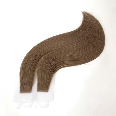Personalização Salão Dupla cutícula desenhada alinhada extensões de cabelo de fita humana sem costura