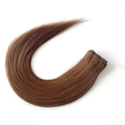 100 Remy cabelo humano costurado em entrelaçamento duplo desenhado loira russa entrelaçamento extensões para o cabelo