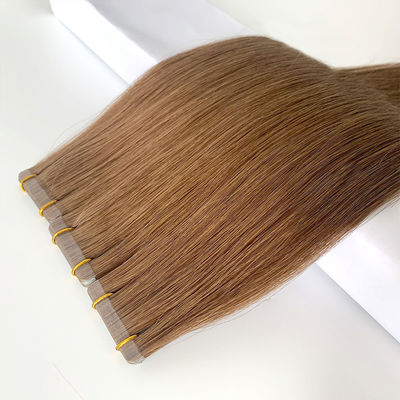 Tape colorido de cabelo humano europeu em T-tone em extensão de cabelo