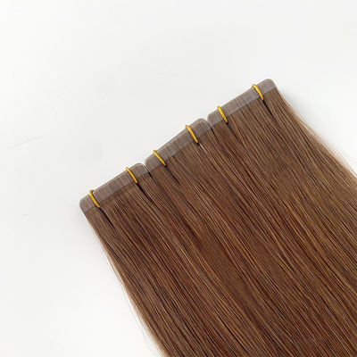 Tape colorido de cabelo humano europeu em T-tone em extensão de cabelo