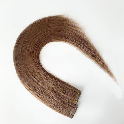 Extensões de cabelo de fita remy dupla para desempenho do cabelo humano