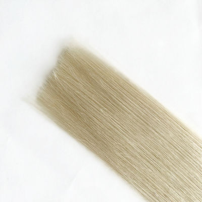 100g/pacote Blonde Remi Duplo Tecido de Cabelo Humano Tecido Personalizado