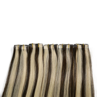 100% Remy Dupla Tinta de Cutícula em Extensões de Cabelo Humano Sem Derramamento de Moeda dos EUA