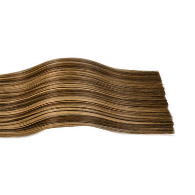 100% Remy Dupla Tinta de Cutícula em Extensões de Cabelo Humano Sem Derramamento de Moeda dos EUA