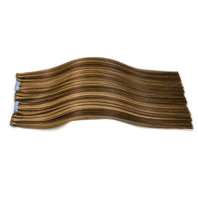 100% Remy Dupla Tinta de Cutícula em Extensões de Cabelo Humano Sem Derramamento de Moeda dos EUA