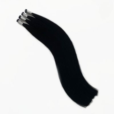 Obtenha a aparência perfeita com Genius Weft Human Virgin Remy Hair Extensions Straight Style