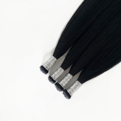 Obtenha a aparência perfeita com Genius Weft Human Virgin Remy Hair Extensions Straight Style