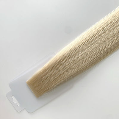 Cabeleira virgem invisível sem costura, estilo reto, fita pré-ligada, extensões de cabelo humano