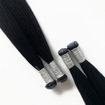 Política de devolução de 30 dias Straight Russian Genius Weft Human Hair Remy Extensions