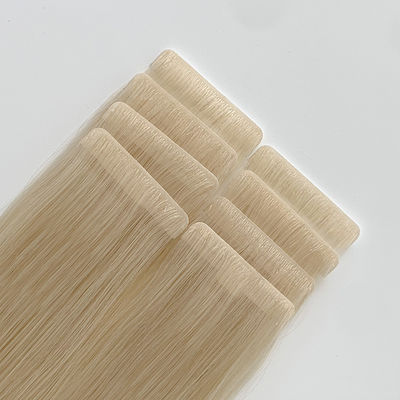 Muti-Color 7.5*70cm Cabelo Virgem 100 Remy Humano Duplo Desenhado Extensões de Cabelo de Tape Invisível