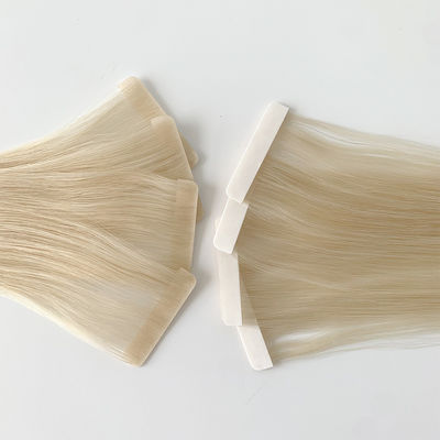 Muti-Color 7.5*70cm Cabelo Virgem 100 Remy Humano Duplo Desenhado Extensões de Cabelo de Tape Invisível