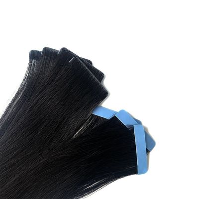 Cabelo em bruto duplamente desenhado Tela injetada em extensões cutícula alinhada Tela invisível Cabelo