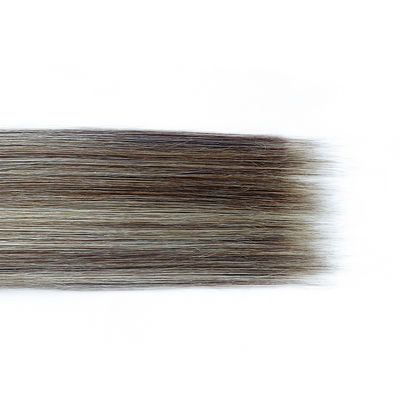 Comprimento de cabelo 24 polegadas 100% cabelo humano europeu fita invisível em extensões de cabelo génio tecelagem personalização