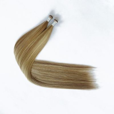 Remy Hair Genius Weft Extensões de cabelo Invisível Single Weft Duplo Desenhado Cores personalizadas