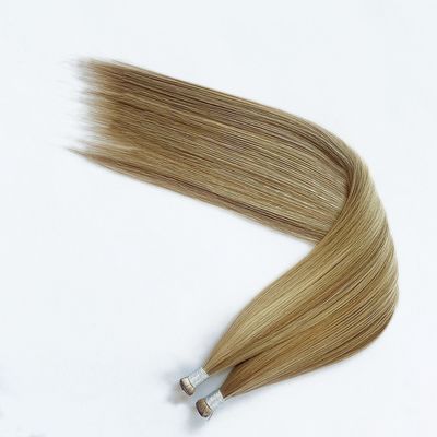Remy Hair Genius Weft Extensões de cabelo Invisível Single Weft Duplo Desenhado Cores personalizadas