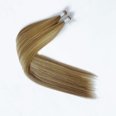 Cabelo humano europeu de pele sem costura duplo desenhado de genialidade de cabelos para 100% de densidade