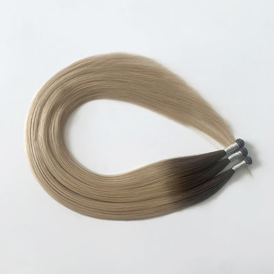 Cabelo humano europeu de pele sem costura duplo desenhado de genialidade de cabelos para 100% de densidade