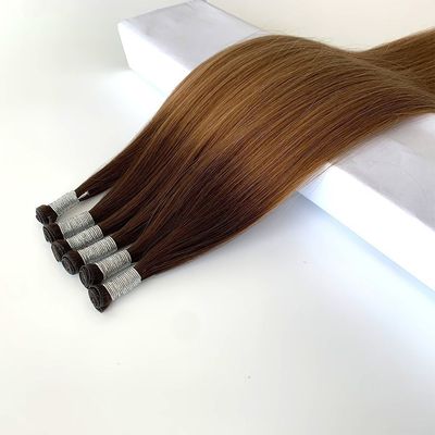 Genius Weft 100g de pêlo humano cutícula de cabelo alinhado duplo desenhado Tempo de entrega estimado