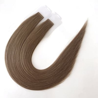 Custo de envio Extensões de cabelo de fita invisível sem costura Extensões de cabelo de cutícula completa russa