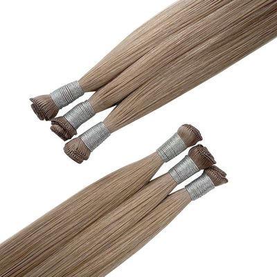 Extensão de cabelo de trama europeia sem emaranhamento sem derramamento de cabelo virgem duplo