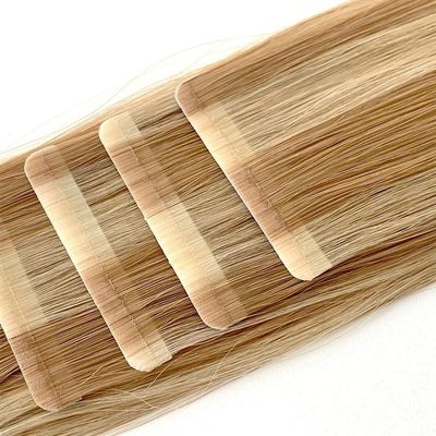 20 polegadas de fita fina russa Remy inserção dupla extensões de cabelo para pedido personalizado