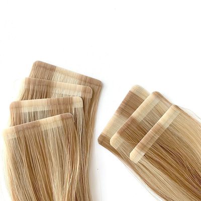 Muticolor Sem costura Remy cabelo humano virgem Ultra Slim fita em extensões de cabelo US fita