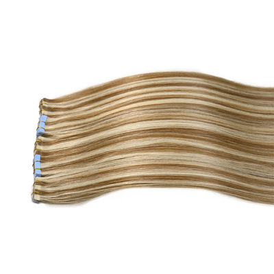 Muticolor Sem costura Remy cabelo humano virgem Ultra Slim fita em extensões de cabelo US fita