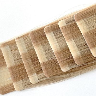 Muticolor Sem costura Remy cabelo humano virgem Ultra Slim fita em extensões de cabelo US fita