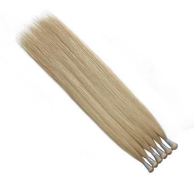 Genius Weft Upgrade Handtied Weft Suave e fina Cor escura Extensão de cabelo Sem derramamento