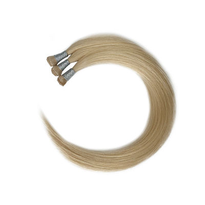 Genius Weft Upgrade Handtied Weft Suave e fina Cor escura Extensão de cabelo Sem derramamento