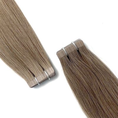 Remy Hair Blonde Negro Cinzento Cor Cutícula Alinhada Banda Brasileira em Extensões de Cabelo Humano
