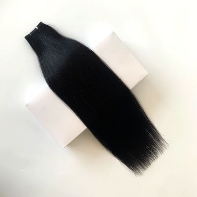 Cabelo de qualidade Remy Hair European PU Skin Weft Extensões de cabelo humano Double Drawn PW-24268
