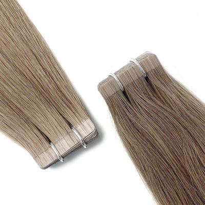 Tela de cabelo russo duplamente desenhada em extensão de cabelo dentro de Remy Hair Muti-Color