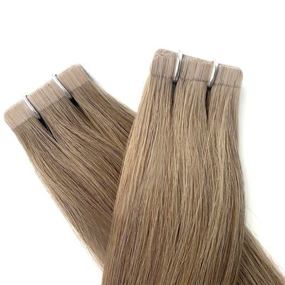 Tela de cabelo russo duplamente desenhada em extensão de cabelo dentro de Remy Hair Muti-Color