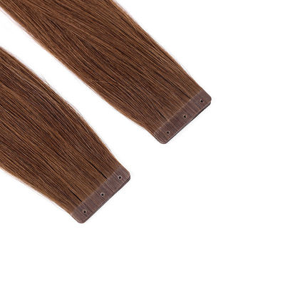 Produto de cabelo alinhado com cutícula completa Extensões de fita furada Estilo reto em moeda dos EUA