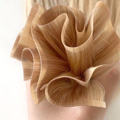 Remy Hair Dyeable PU Skin Weft /Tape Weft Extension com fita de destaque nas extensões de cabelo
